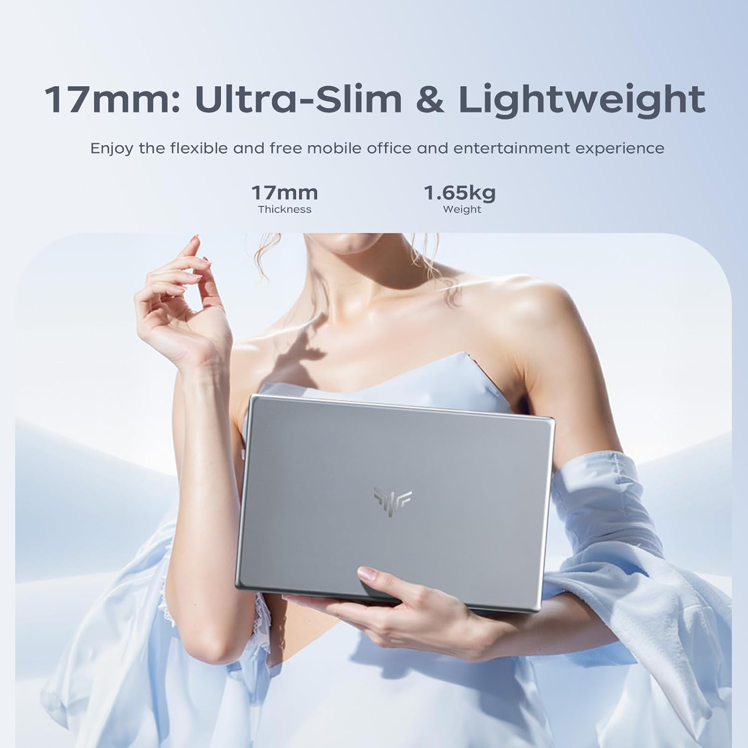 2026 15.6 Inch Laptop with Ryzen 4300U Processor up to 3.7GHz (Beat N100/N150) 16GB RAM DDR4 + 512GB M.2 SSD with 11 Pro Installed