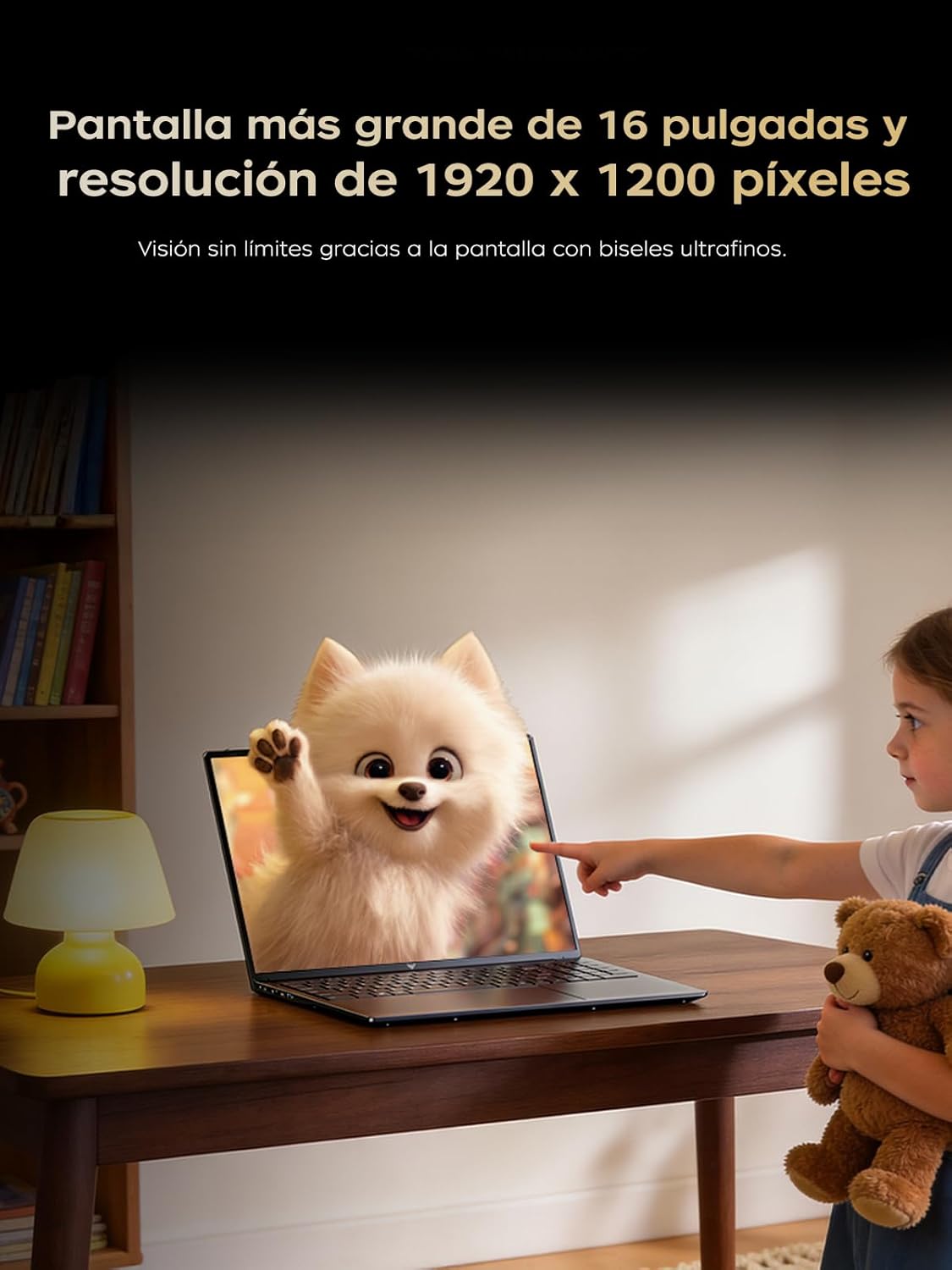 2026 Ordinateur Portable 16 Pouces, PC Portable ave Quad-Core 12th N97