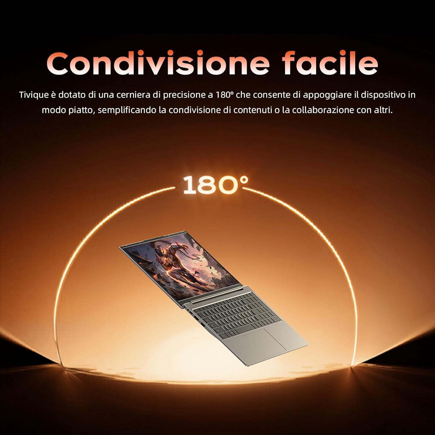 PC Portatile 15.6"FHD 1920x1080,Ryzen 5 7430U Processore Fino a 4.3 GHz Gaming Laptop 16GB RAM DDR4