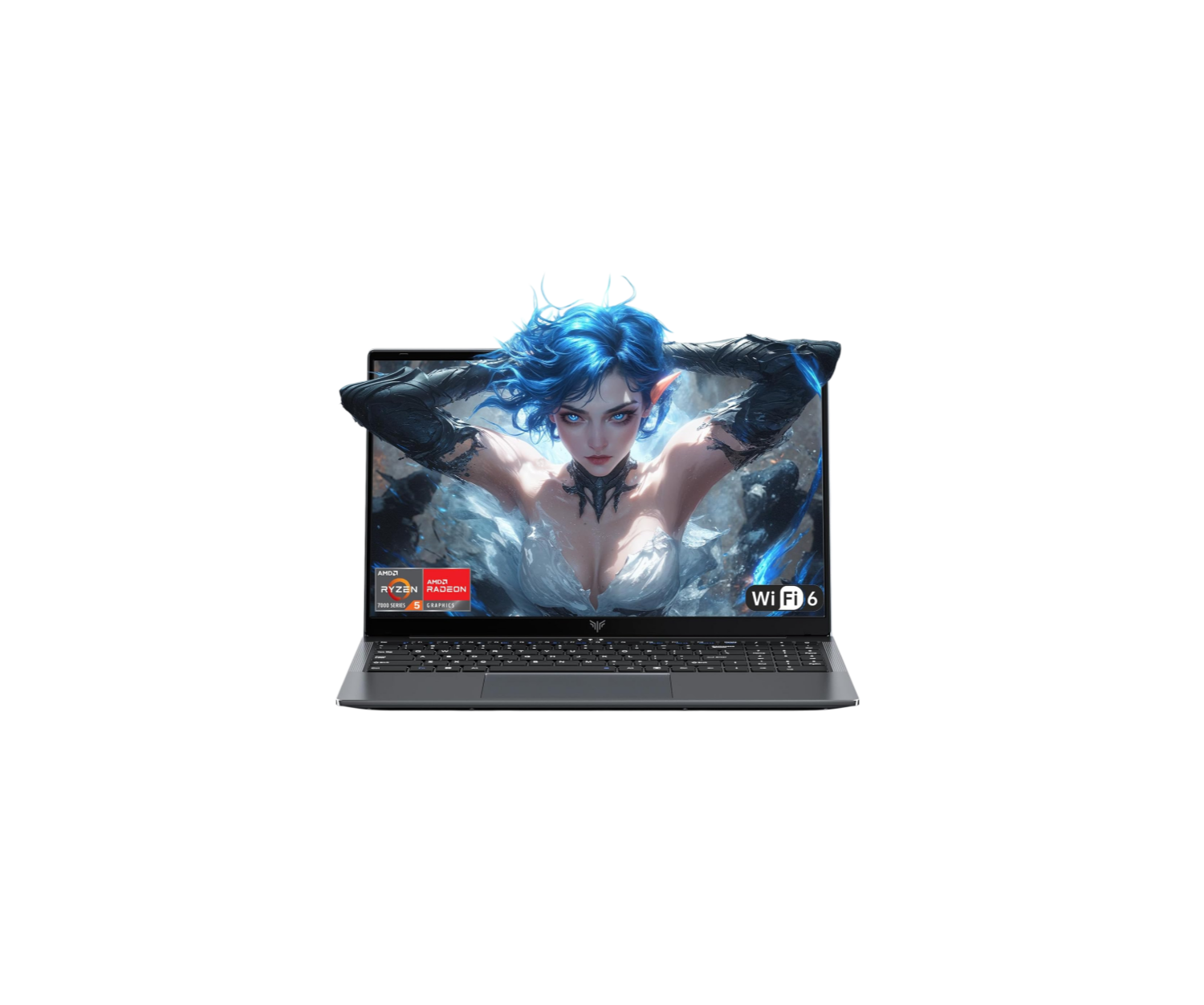PC Portable Gamer 2026 15,6" FHD - Ordinateur Portable Ryzen 5 7430U jusqu'à 4,30 GHz