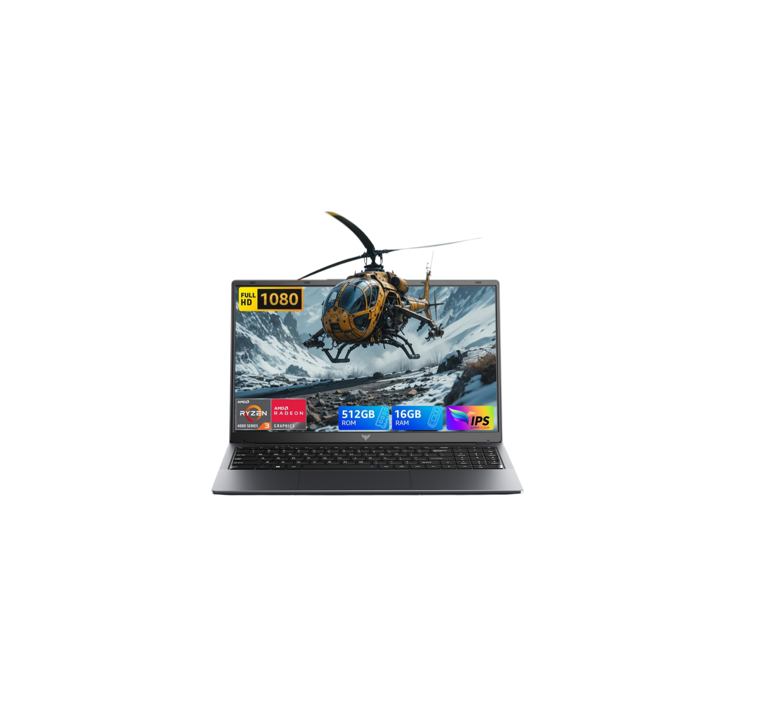 2026 Ordinateur Portable 18,5" FHD, PC Portables 13e Processeur 4-cœurs N150