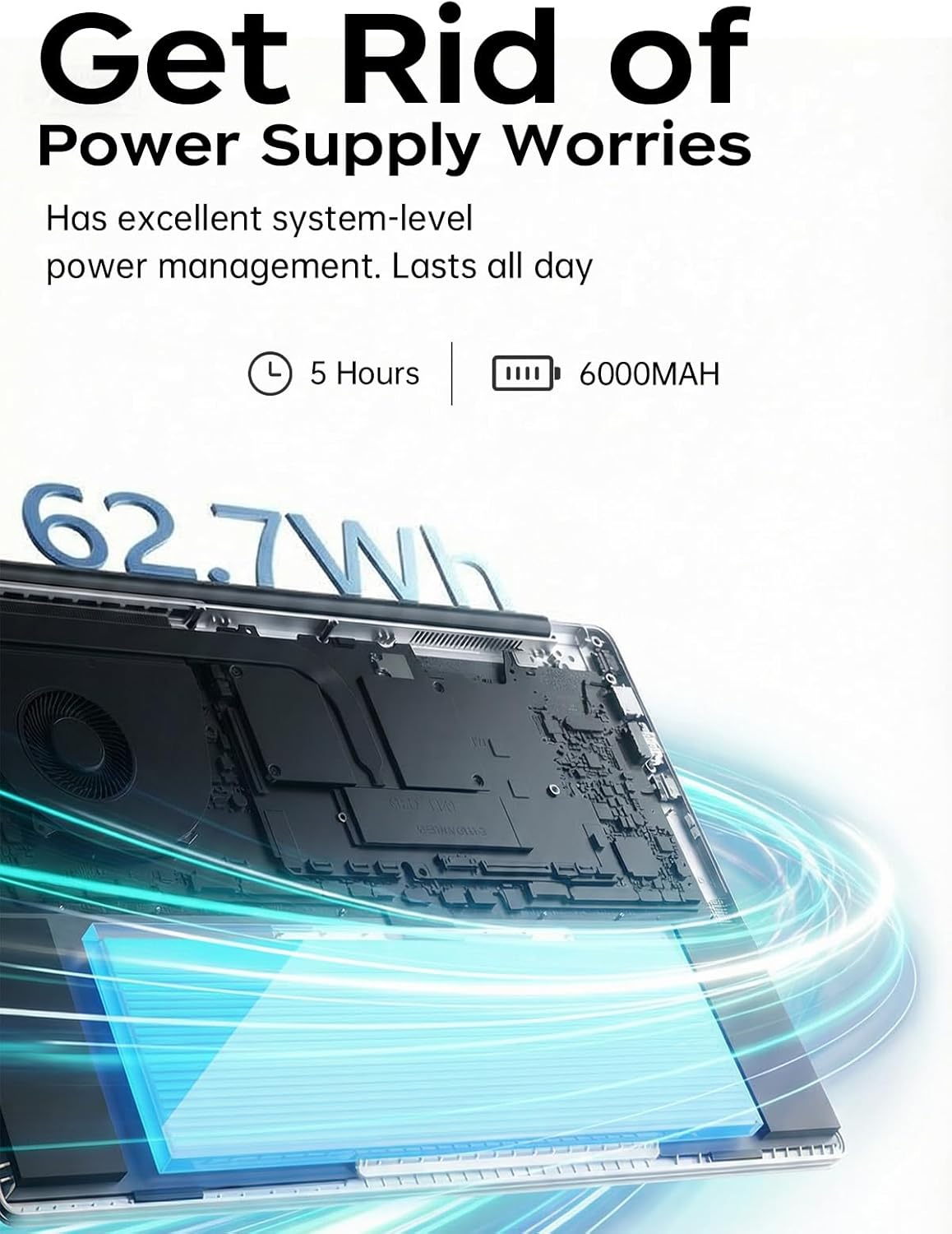 17.3 inch Laptop with Quad-Core Ryzen 4300U Processor up to 3.7GHz,16GB RAM DDR4*2 512GB M.2 SSD Computer-zoom-4